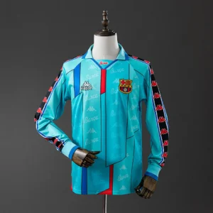 Barcelona 1995/1997 Away Long Sleeve Retro Jersey