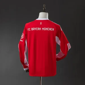 Bayern Munich 2025/2026 Long Sleeve Jersey