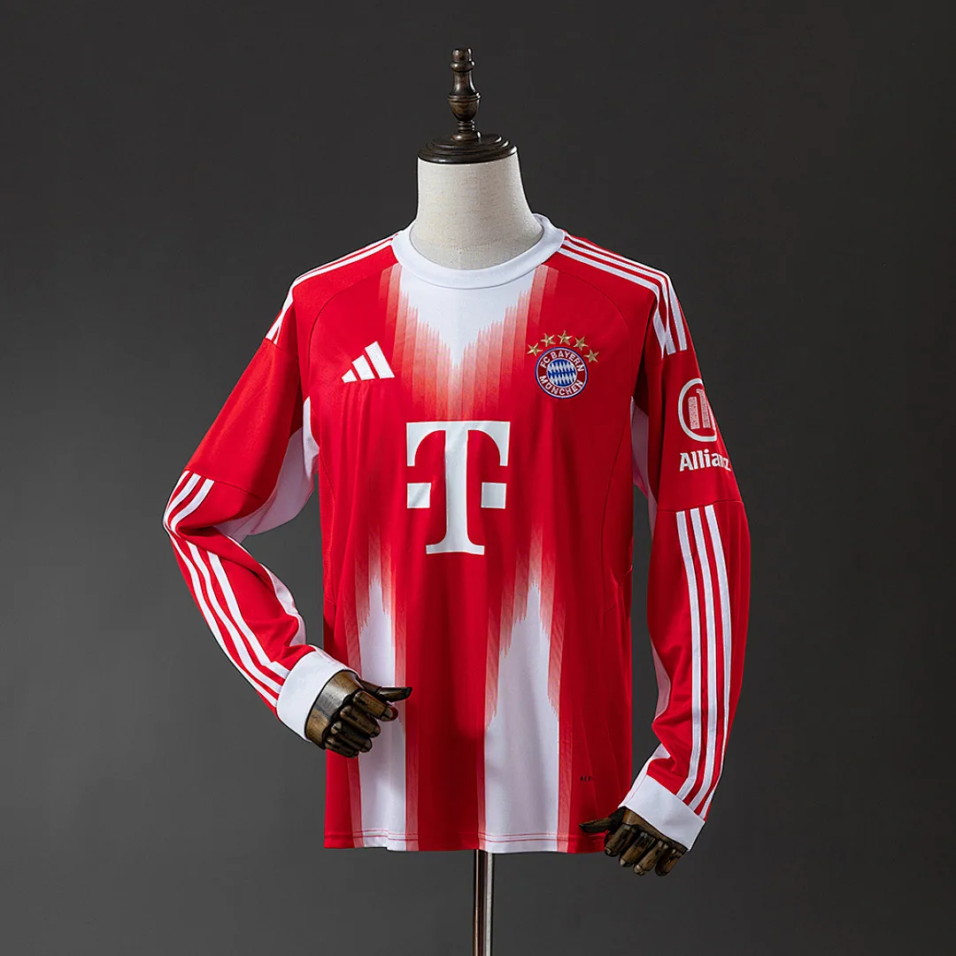 Bayern Munich 2025/2026 Long Sleeve Jersey
