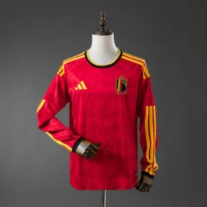 Belgium 2026 Home Long Sleeve Jersey
