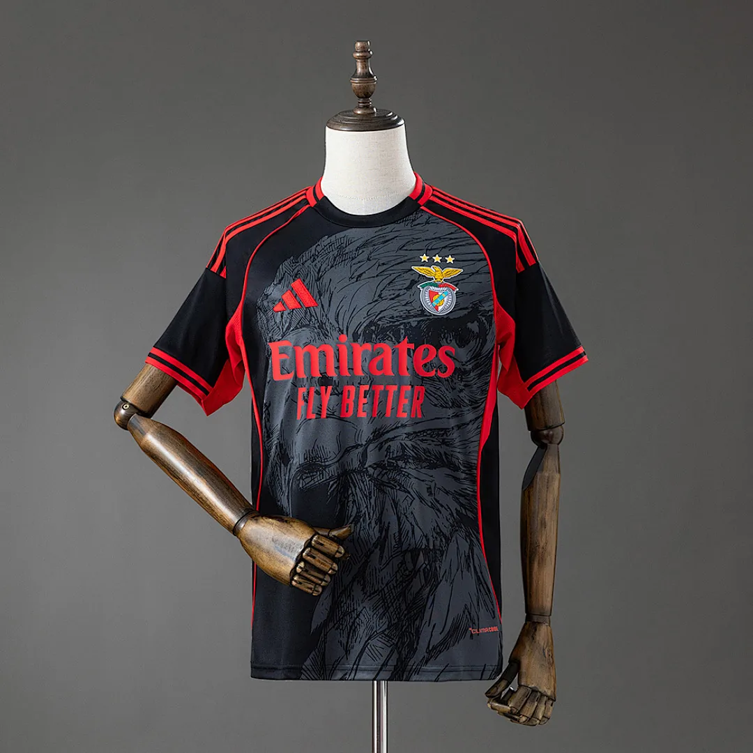 Benfica 2026/2027 Special Eagle Jersey - Black& Red