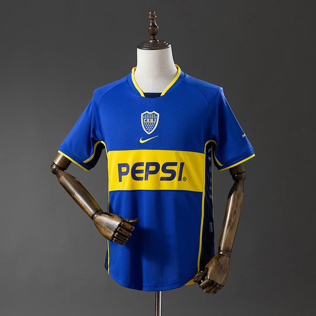 Boca Juniors 2002/2003 Home Retro Jersey
