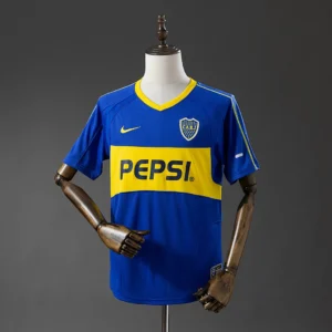 Boca Juniors 2003/2004 Home Retro Jersey