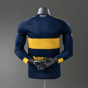 Boca Juniors 2025/2026 Player Version Home Long Sleeve Jersey