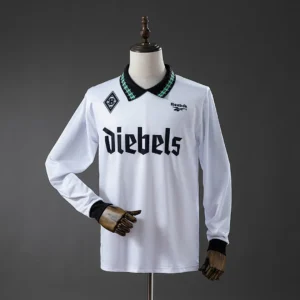 Borussia Monchengladbach 1995/1996 Home Long Sleeve Retro Jersey