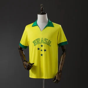 Brazil 1958 Home Retro Jersey