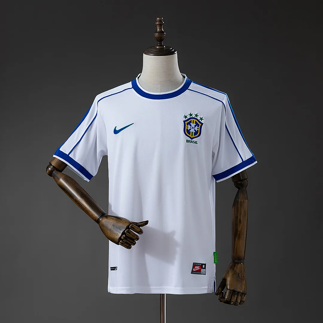Brazil 1998 Away Retro Jersey