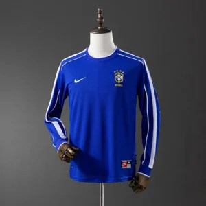 Brazil 1998 Away Retro Long Sleeve Jersey