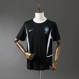 Brazil 2002 Goalkeeper Black Jersey