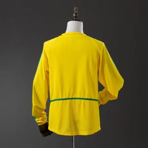 Brazil 2002 Long Sleeve Retro Jersey