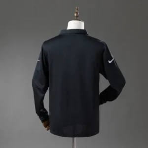 Brazil 2004 Special Edition Black Long Sleeve Retro Jersey