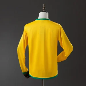 Brazil 2006 Home Long Sleeve Retro Jersey