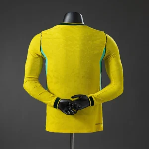 Brazil 2026 Home Player Version Long Sleeve Jersey