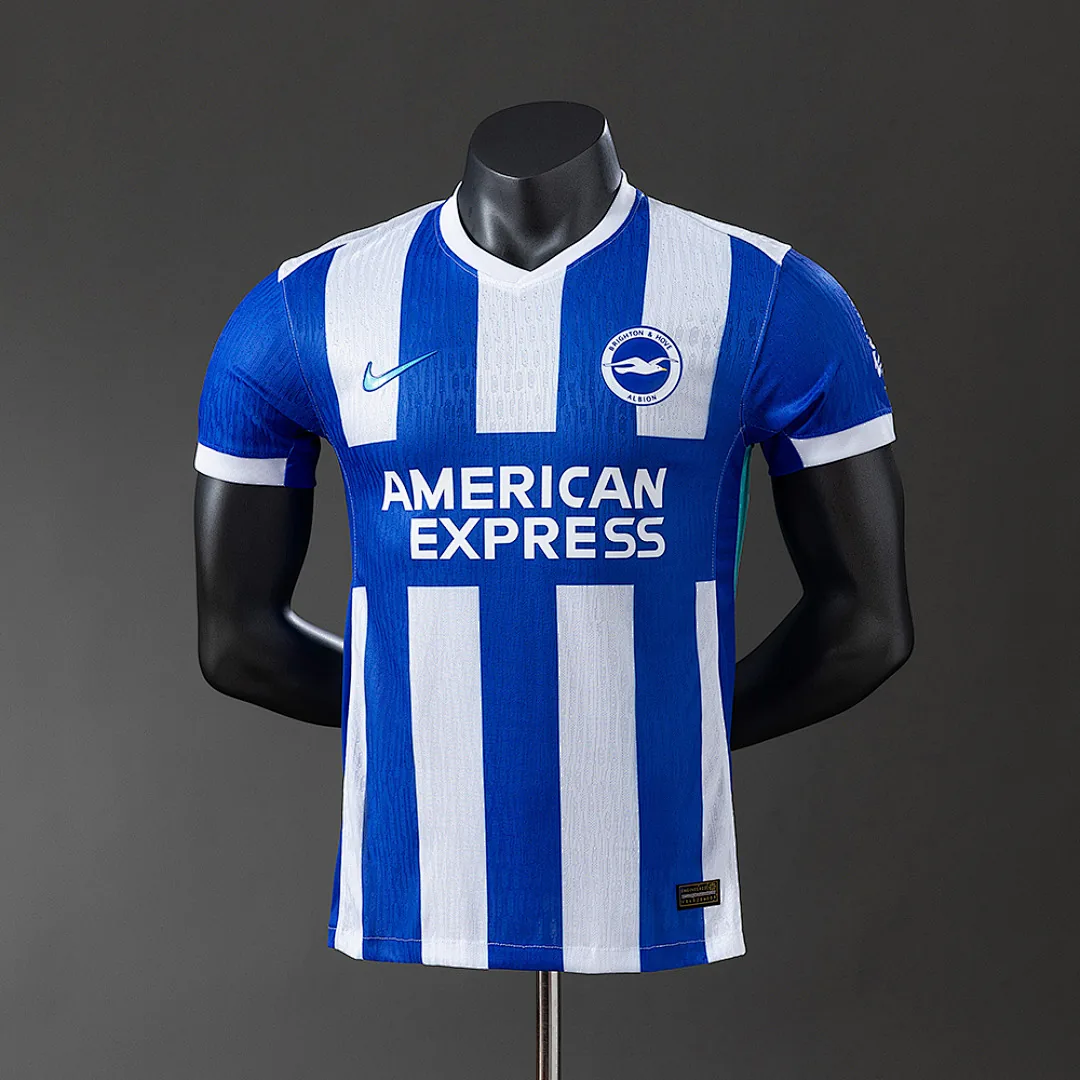 Brighton 2025/2026 Player Version Home Jersey