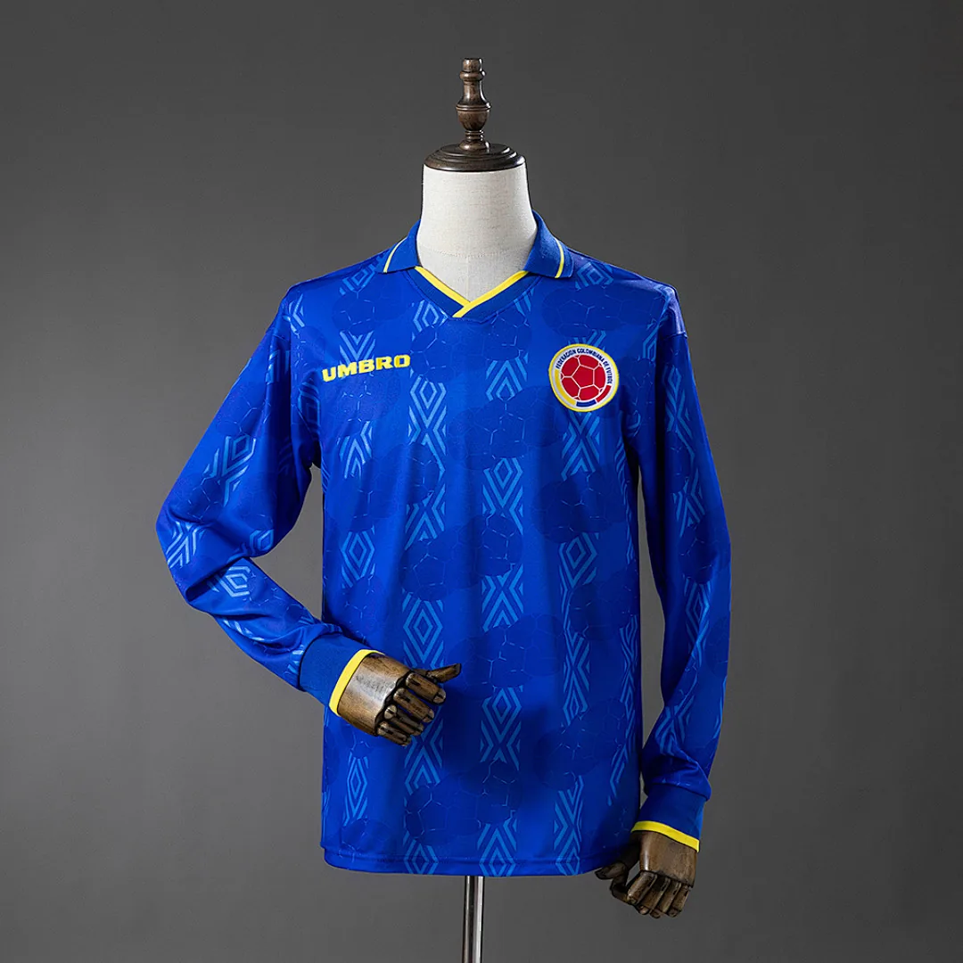 Colombia 1994 Away Long Sleeve Jersey