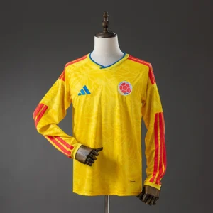 Colombia 2026 Home Long Sleeve Jersey