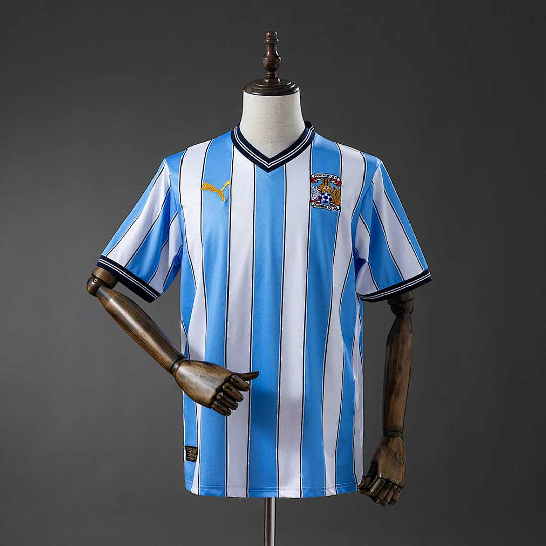 Coventry City 2011/2012 25th Anniversary Edition Home Retro Jersey