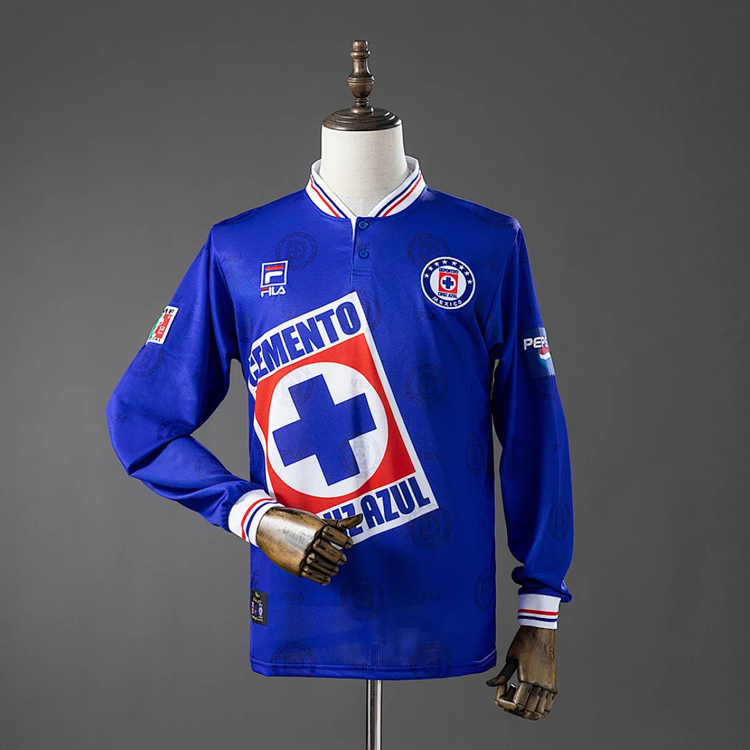 Cruz Azul 1998 Long Sleeve Retro Jersey