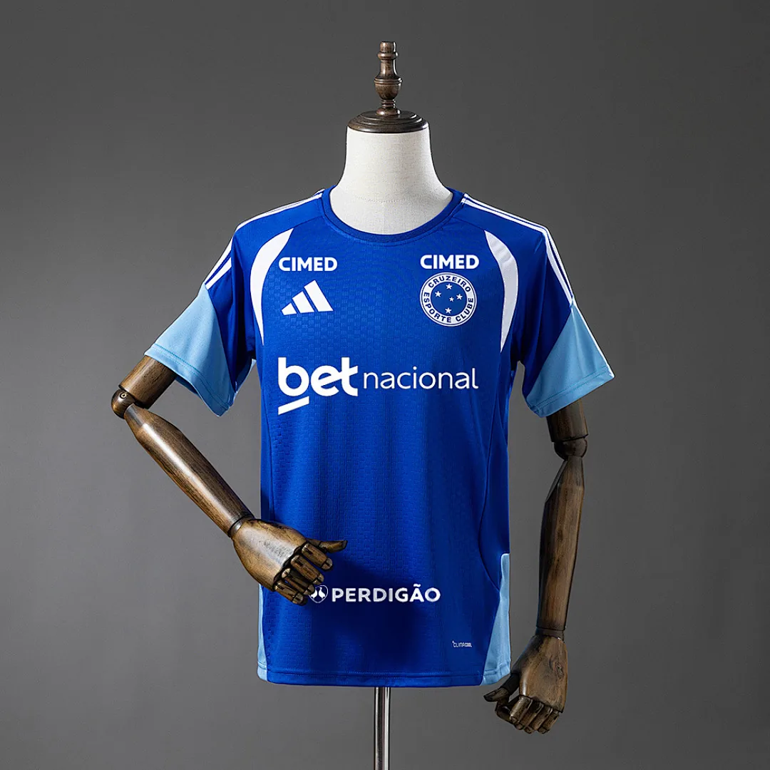 Cruzeiro 2026/2027 All sponsors Training - Blue Jersey
