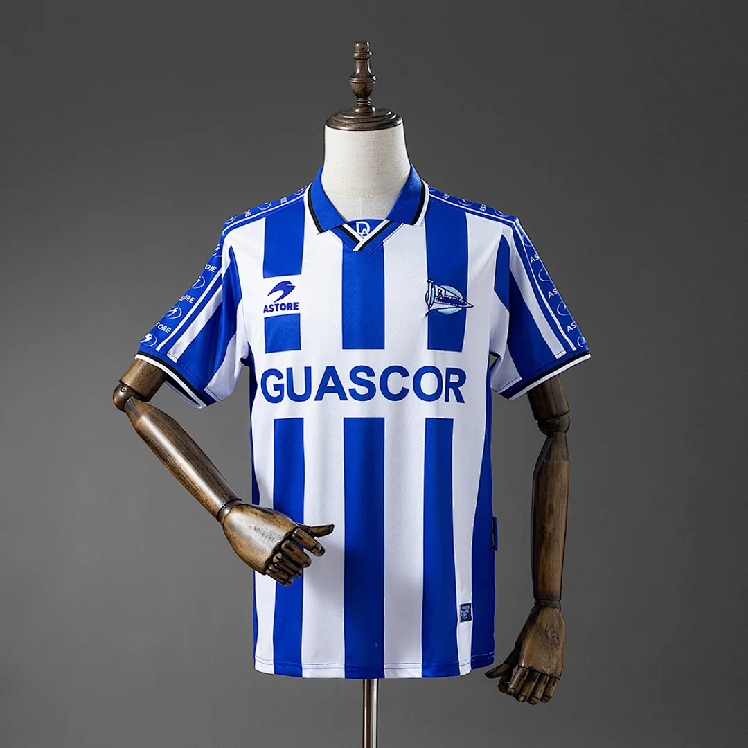 Deportivo Alavés 1998/1999 Home Retro Jersey