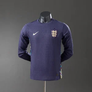 England 2024 Away Long Sleeve Player Version Jersey