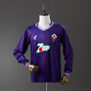 Fiorentina 1992/1993 Long Sleeve Retro Jersey