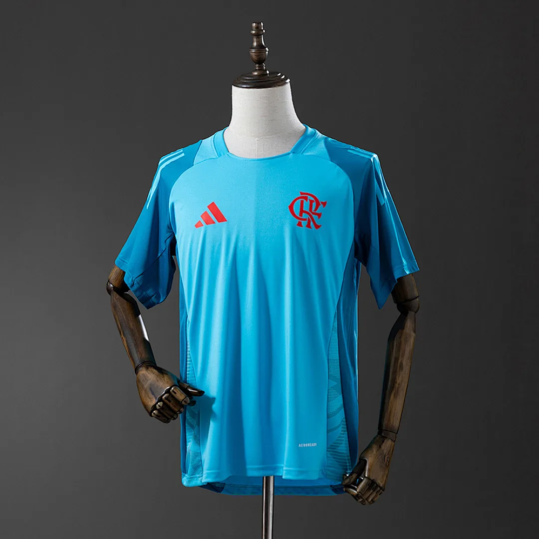 Flamengo 2025/2026 Training Suit Cyan Jersey