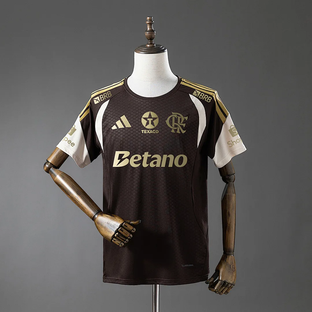 Flamengo 2026/2027 All sponsors Training - Brown Jersey