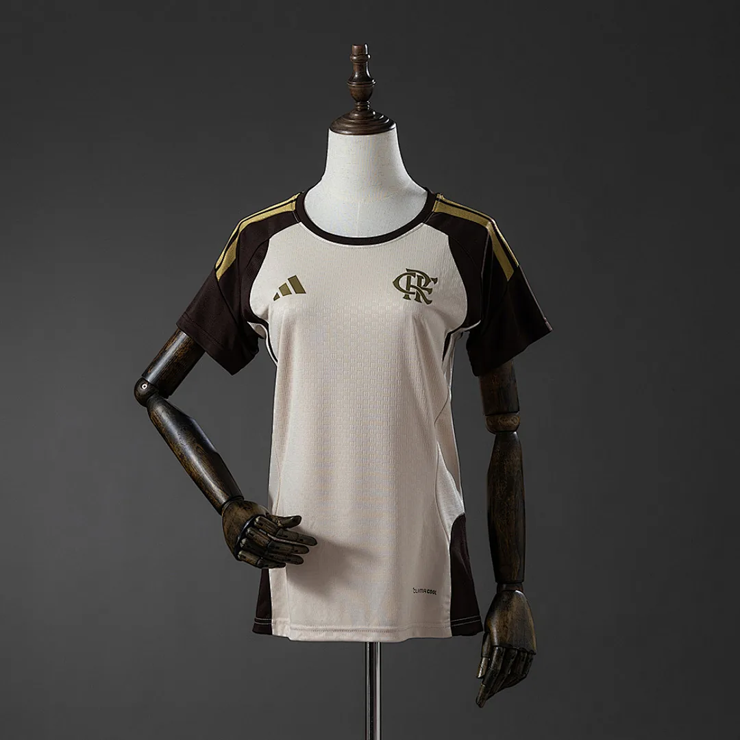 Flamengo 2026/2027 Women's Training Jersey - Apricot