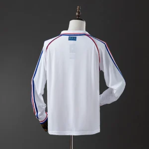 France 1998 Away Long Sleeve Retro Jersey