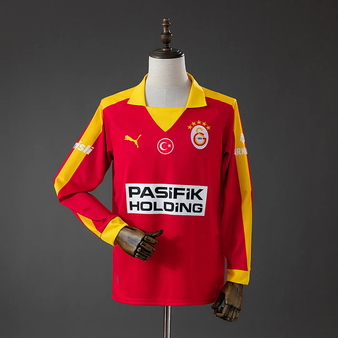 Galatasaray 2025/2026 Retro Edition - Red Long Sleeve Jersey