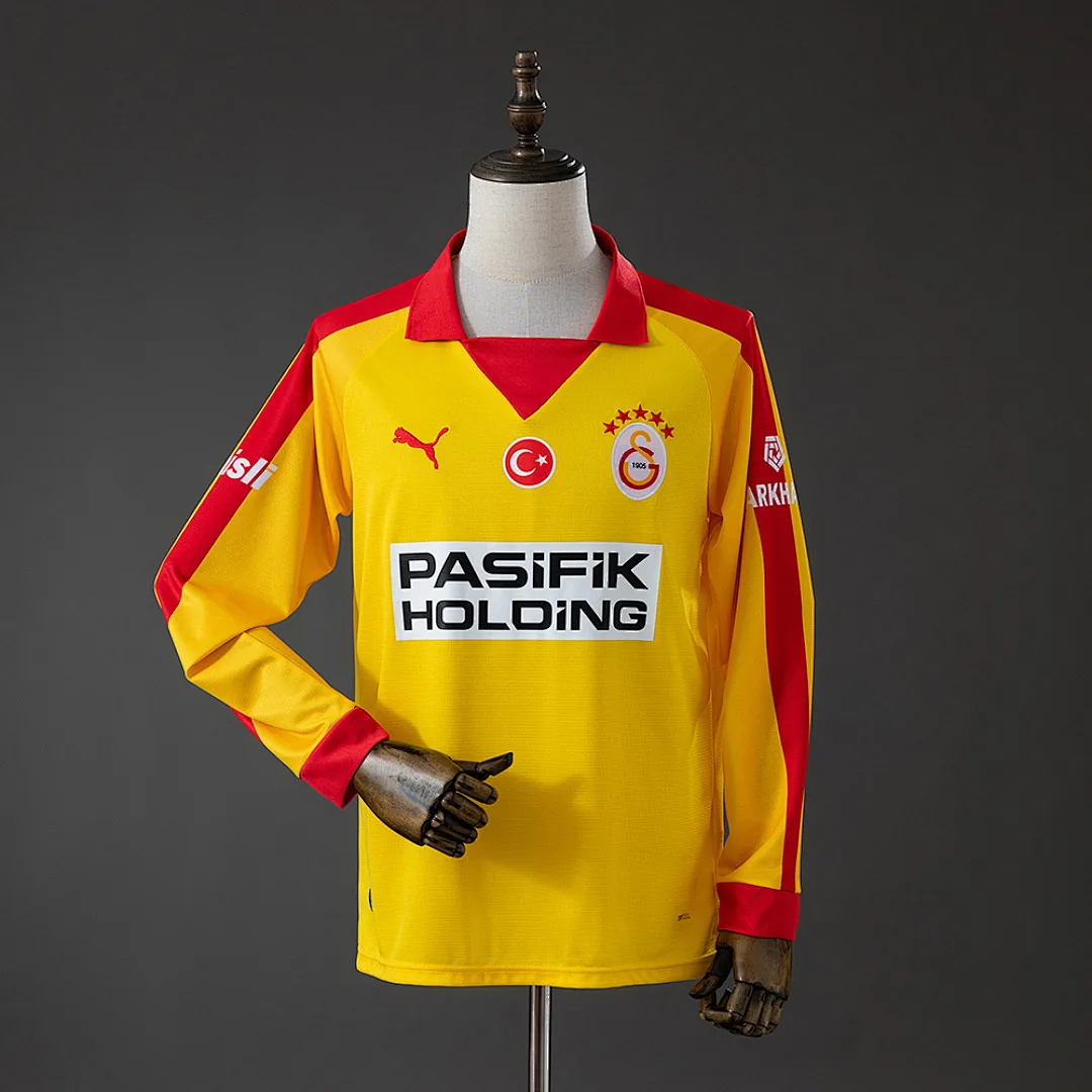 Galatasaray 2025/2026 Retro Edition - Yellow Long Sleeve Jersey