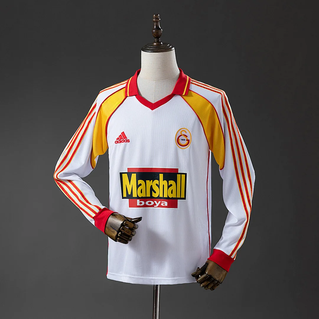 Galatasaray 1999/2000 Away Long Sleeve Retro Jersey