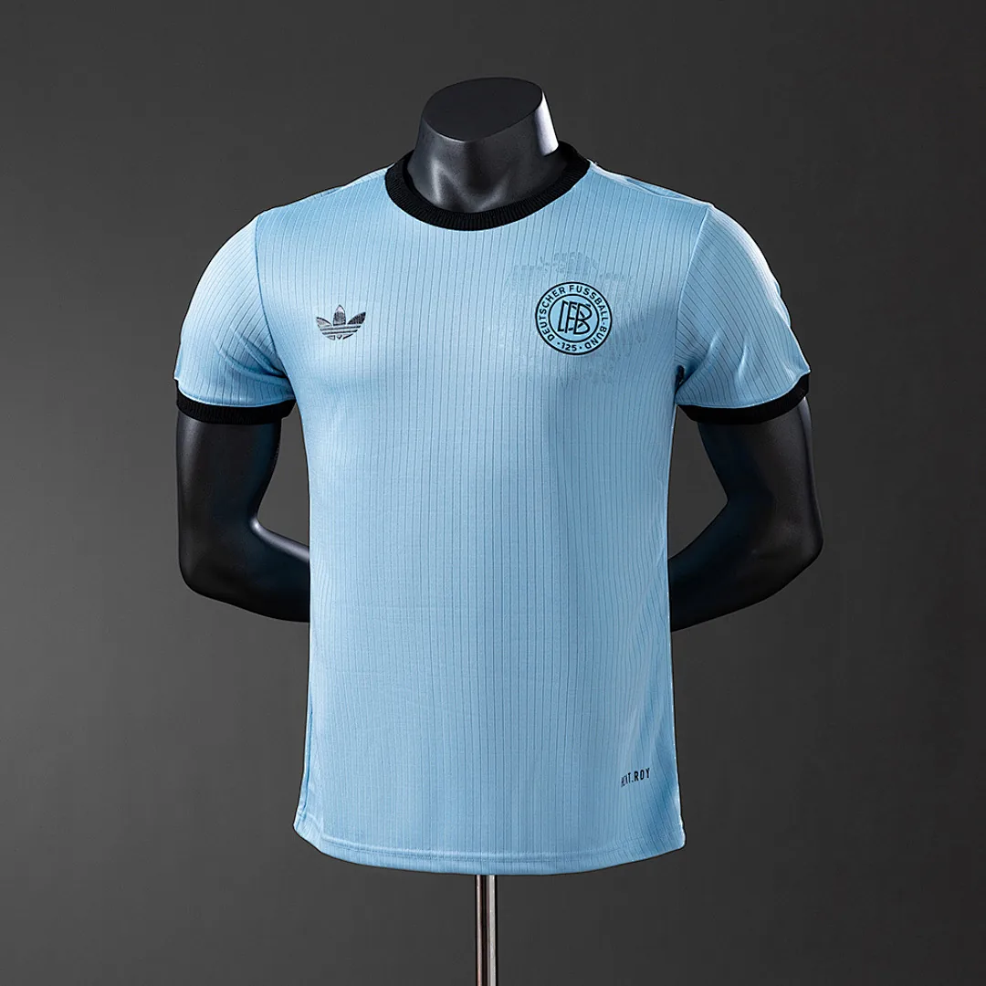 Germany 125th Anniversary Edition Blue Player Version Jersey