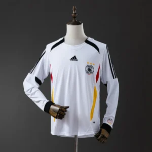 Germany 2006 Home Long Sleeve Retro Jersey