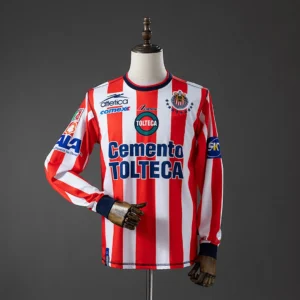 Guadalajara 2002/2003 Home Long Sleeve Retro Jersey