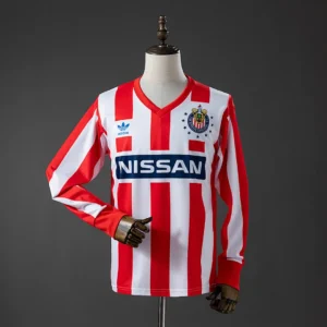 Guadalajara 1990/1991 Home Long Sleeve Retro Jersey