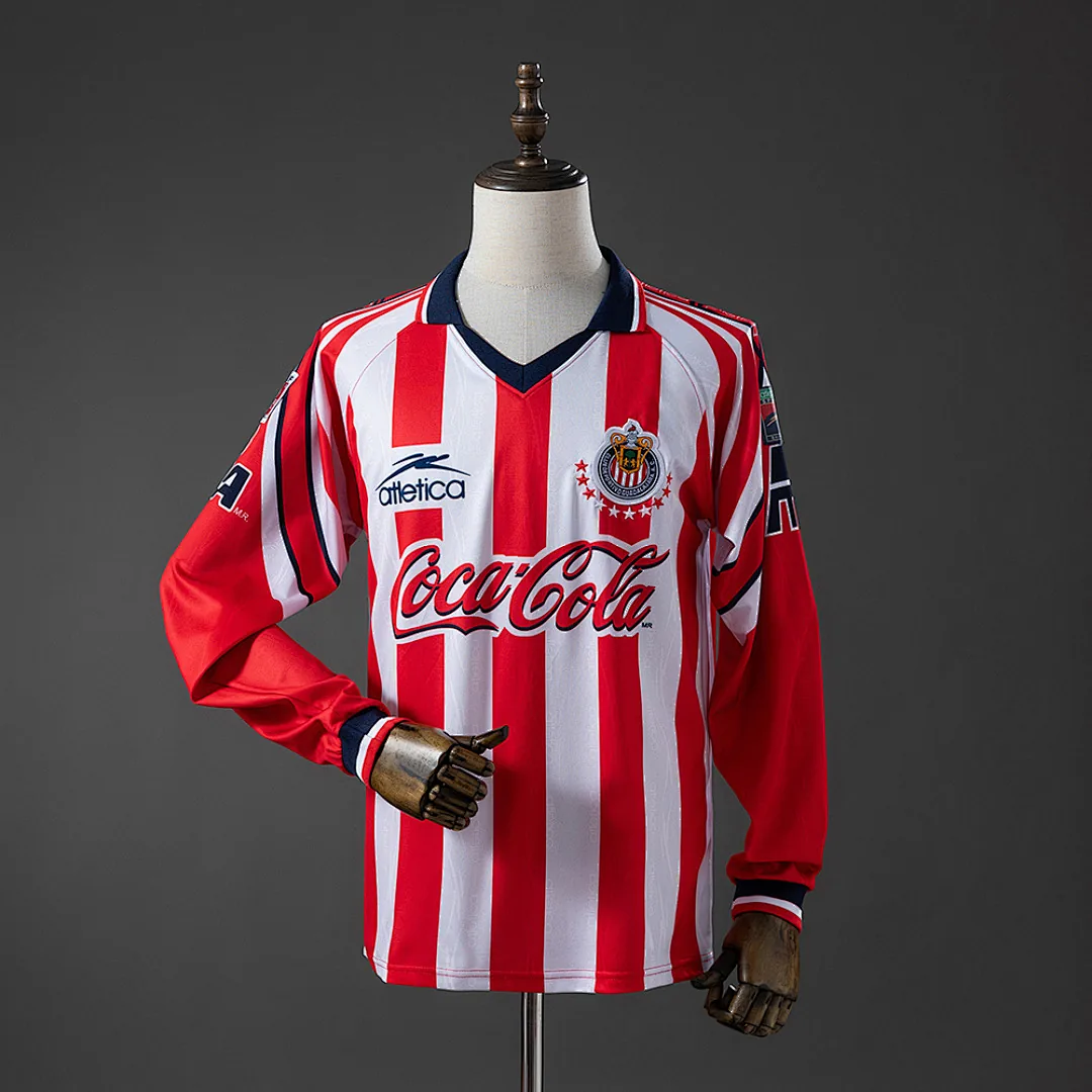 Guadalajara 1998/1999 Home Long Sleeve Retro Jersey