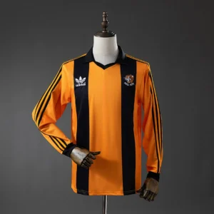 Hull City 1981/1982 Home Long Sleeve Retro Jersey