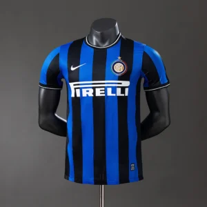 Inter Milan 2009/2010 Player Version Retro Home Jersey