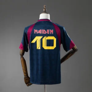 Iron Maiden x West Ham United 2010 Retro Jersey