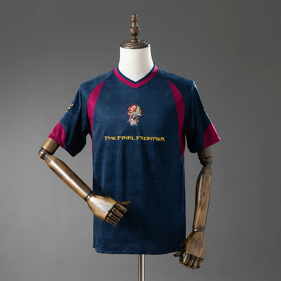 Iron Maiden x West Ham United 2010 Retro Jersey