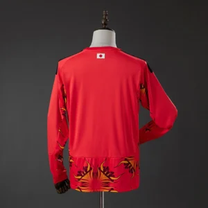 Japan 2026 Goalkeeper - Red Long Sleeve Jersey