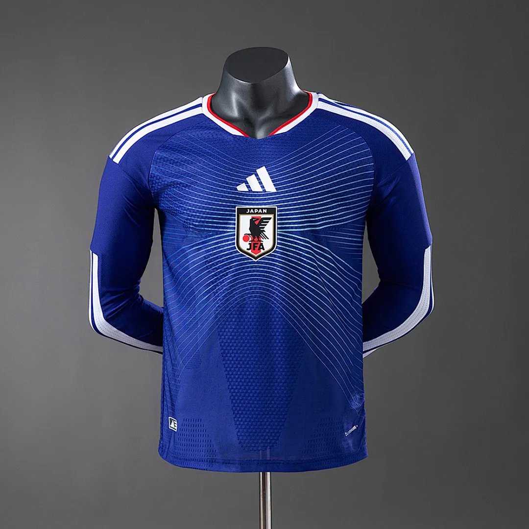 Japan 2026 Home Long Sleeve Player Version Jersey