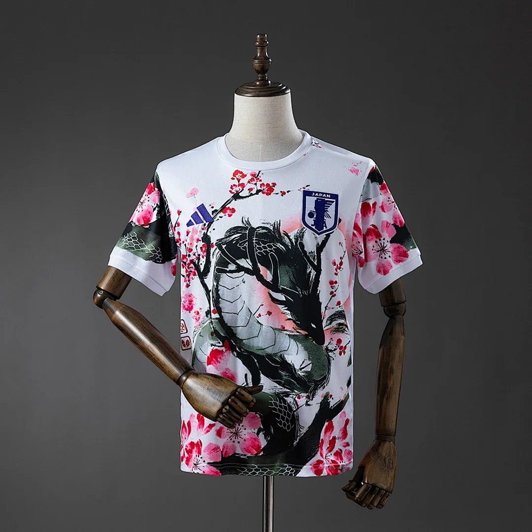 Japan 2025/2026 Special Edition Dragon Pattern Jersey