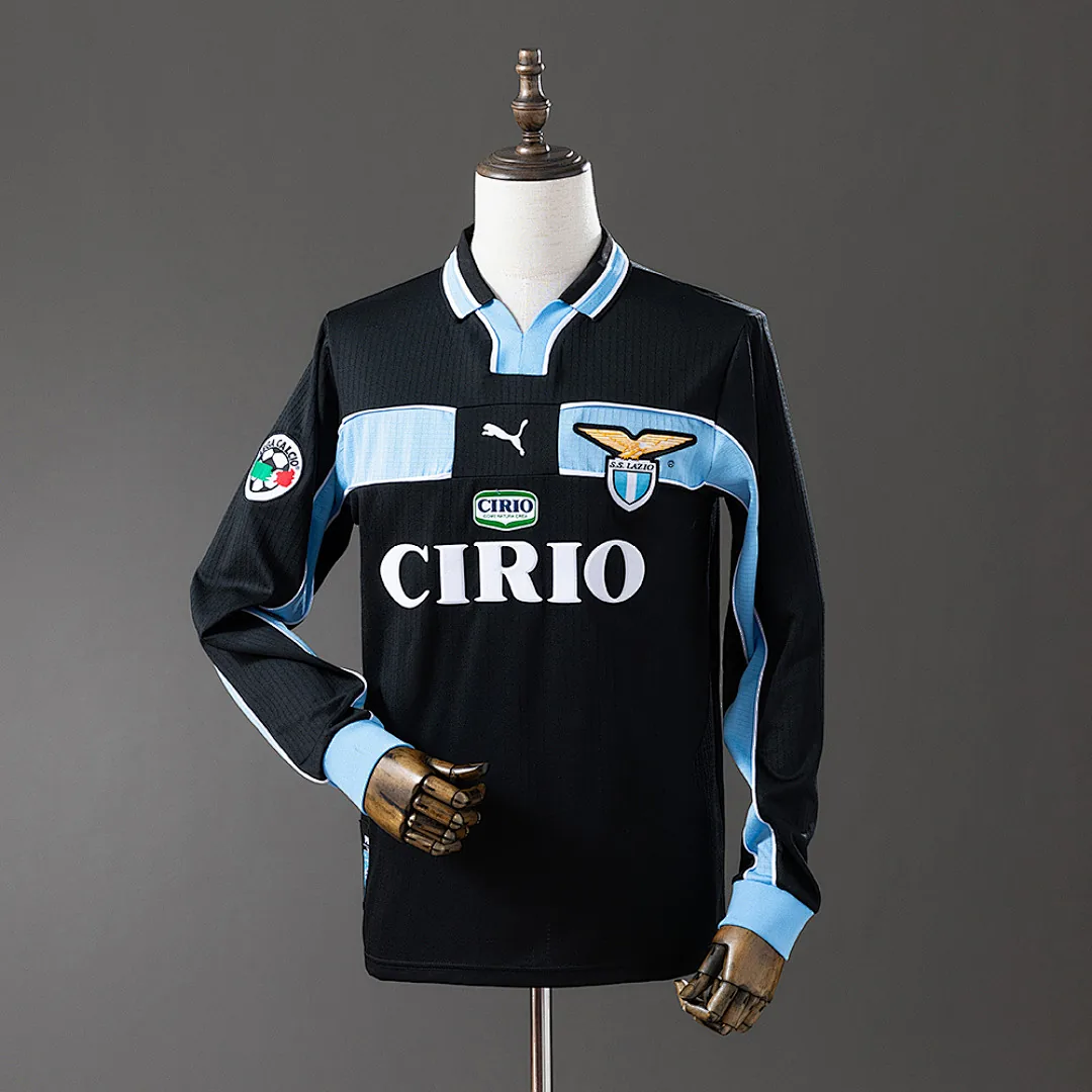 Lazio 1998/1999 Away Long Sleeve Retro Jersey