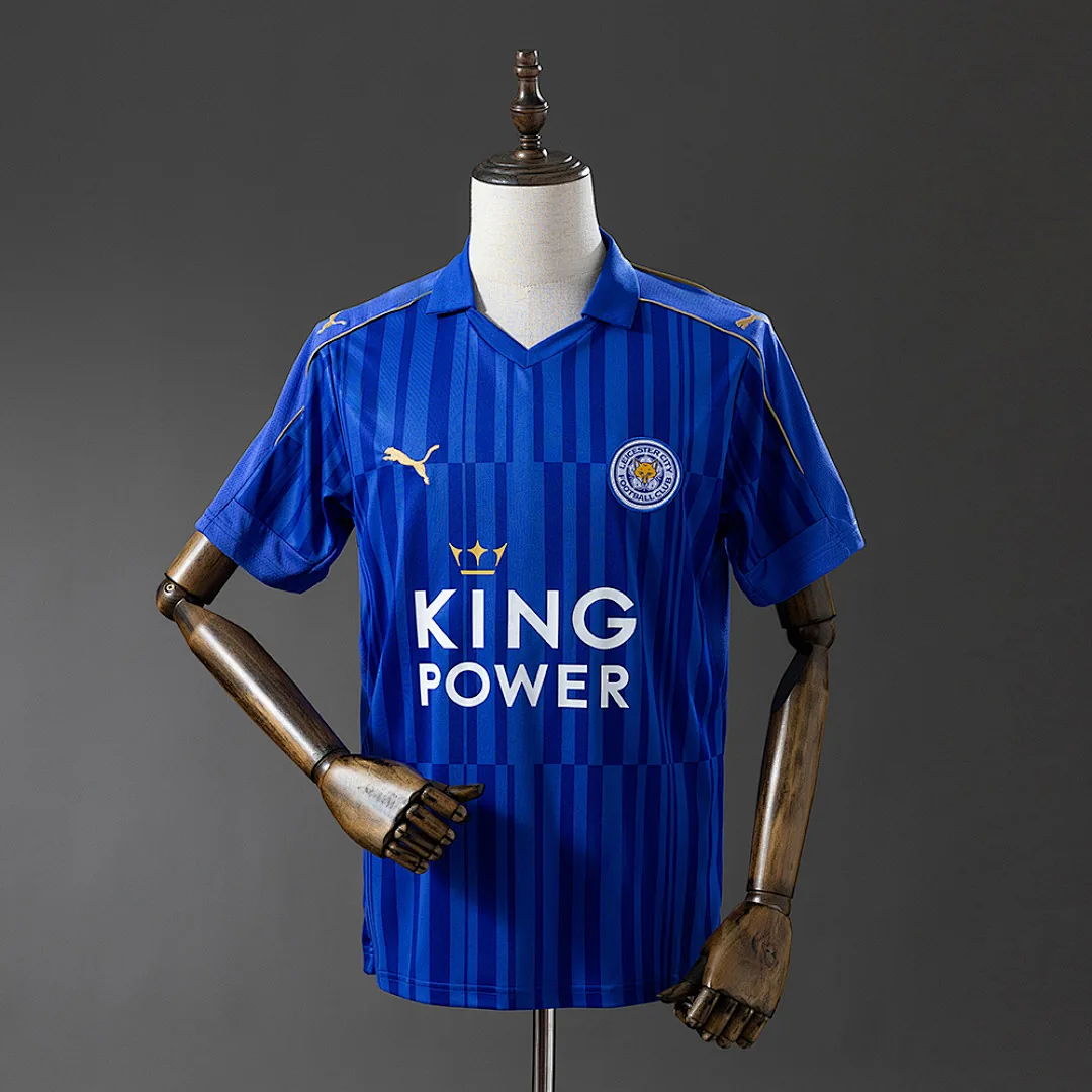 Leicester City 2016/2017 Home Retro Jersey