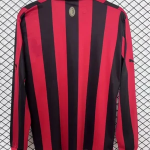 Long Sleeve 2024/2025 AC Milan 125th Anniversary Red Jersey