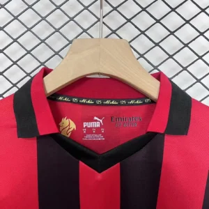 Long Sleeve 2024/2025 AC Milan 125th Anniversary Red Jersey