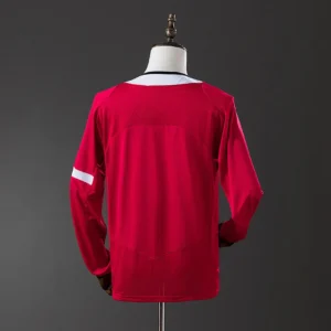 Manchester United 2004/2006 Home Long Sleeve Retro Jersey